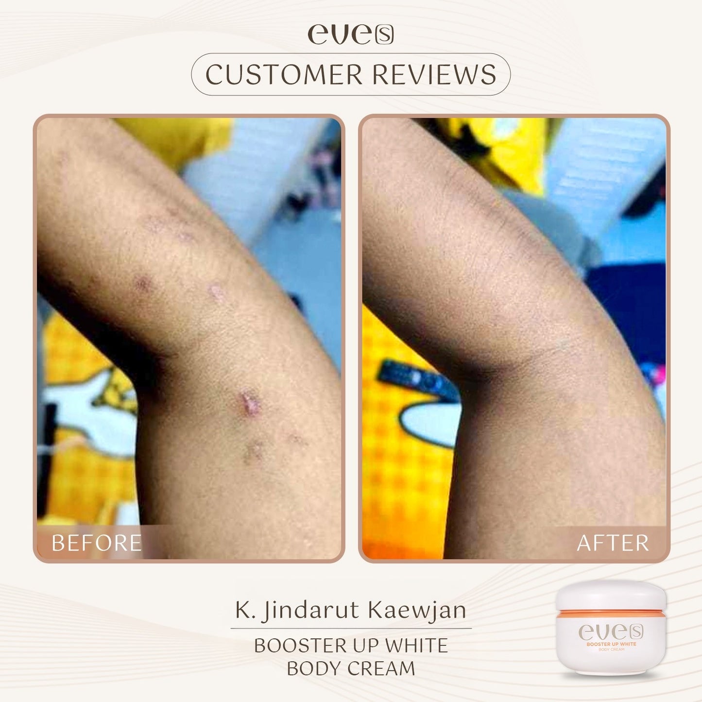 EVE'S Booster Up White Body Cream