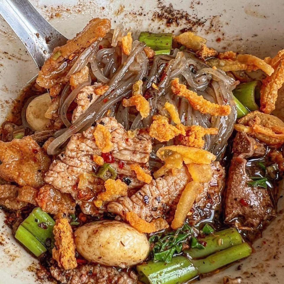 Dok Bua Rice Noodles (Sen Lek) เส้นเล็กตราดอกบัว