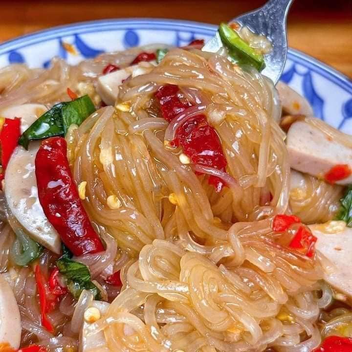 Dok Bua Rice Noodles (Sen Lek) เส้นเล็กตราดอกบัว