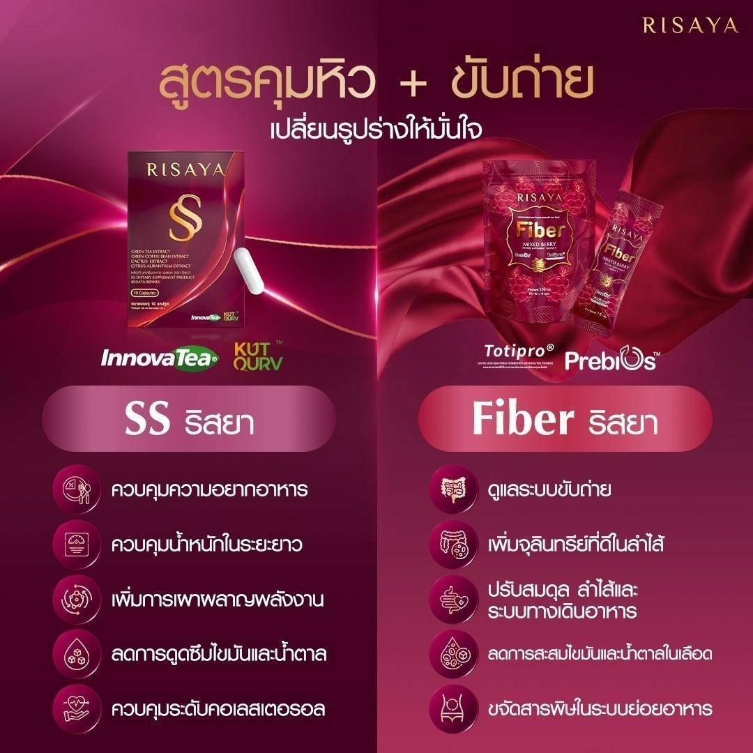 RISAYA SS & RISAYA Fiber Mixed Berry