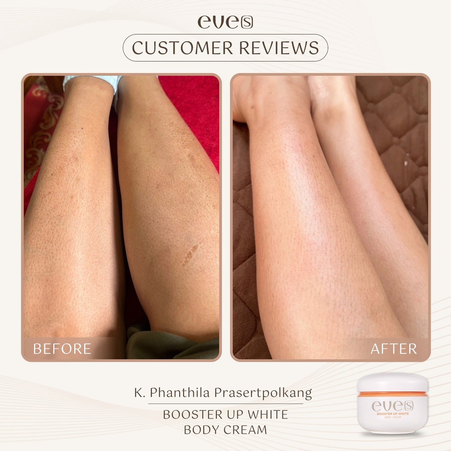EVE'S Booster Up White Body Cream