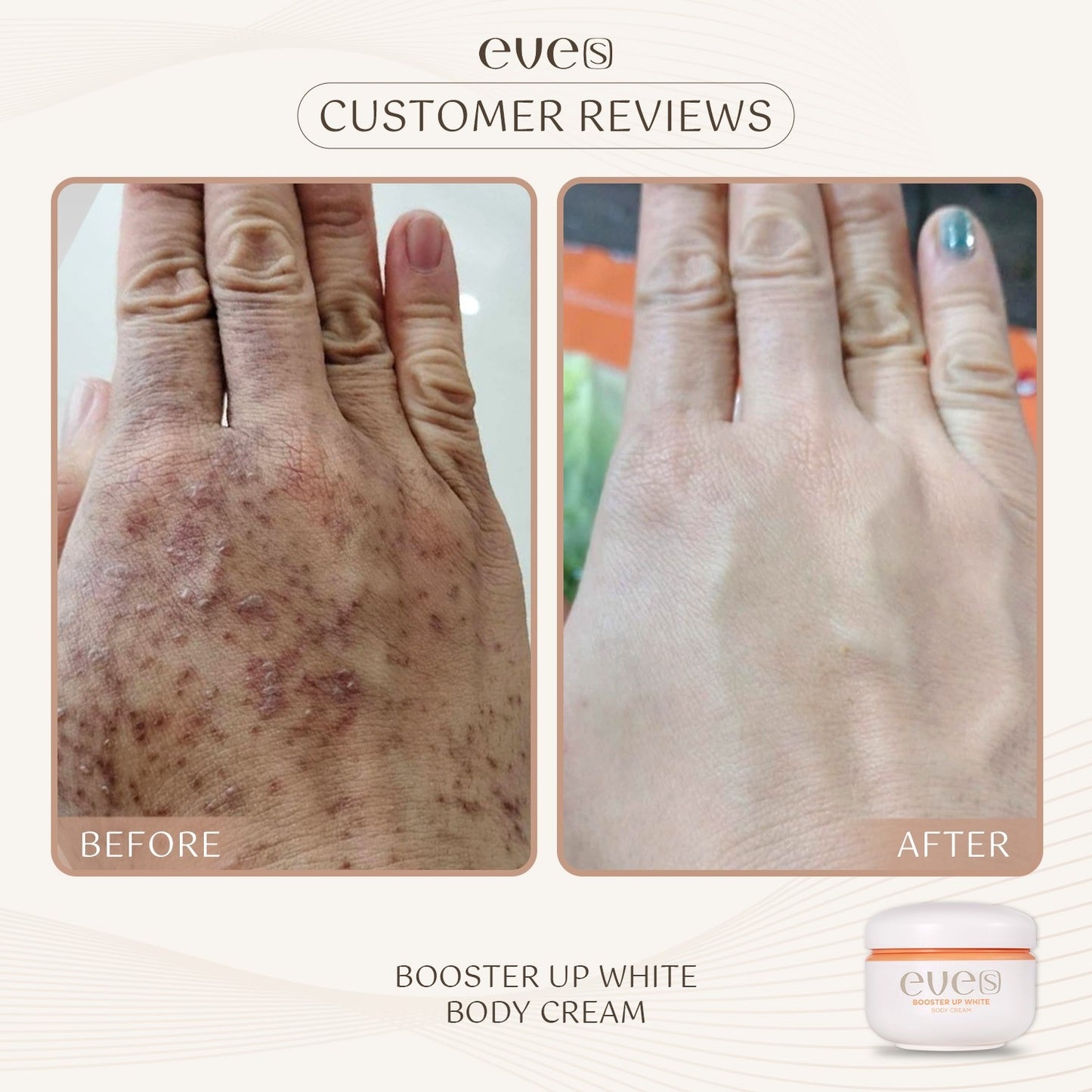 EVE'S Booster Up White Body Cream