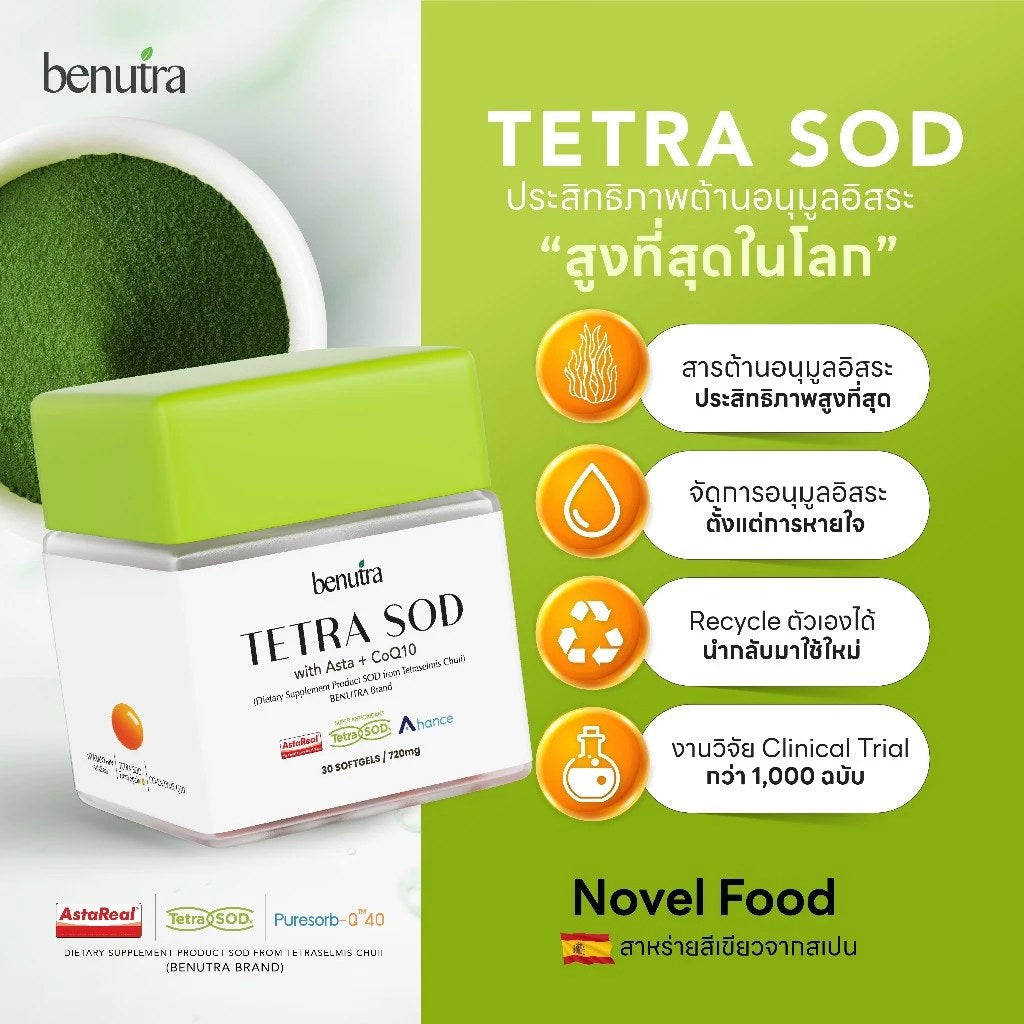 Benutra Tetra SOD + PYCNOGENOL