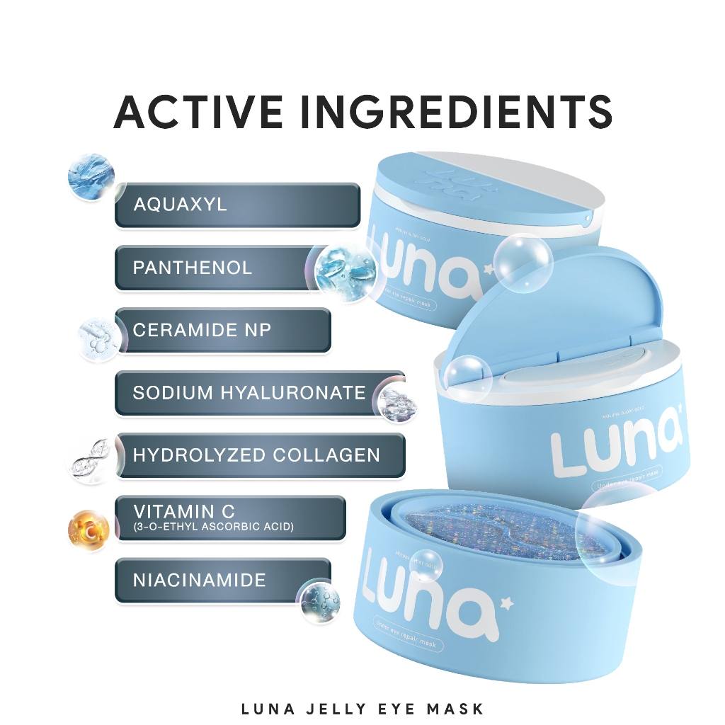 LUNA Jelly Eye Mask 30 Pairs