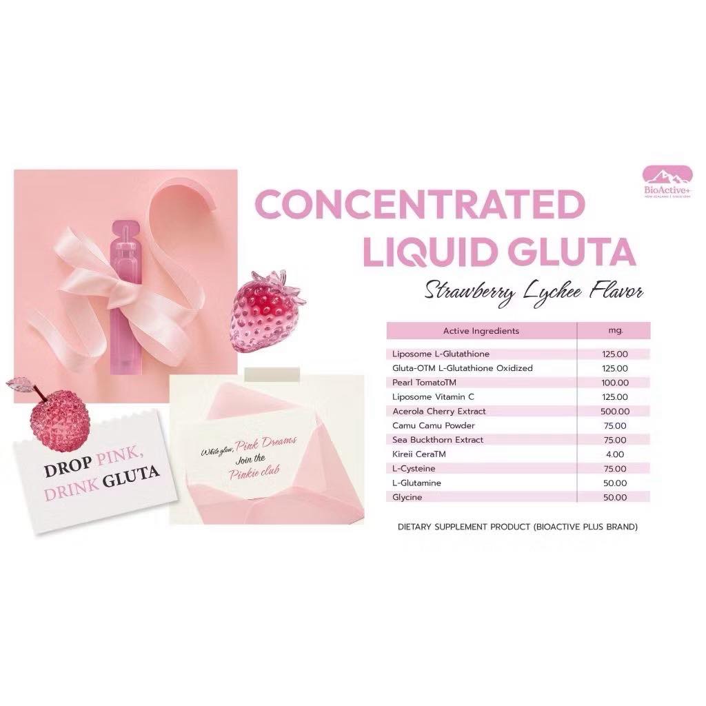 BioActive+ Concentrated Liquid Gluta