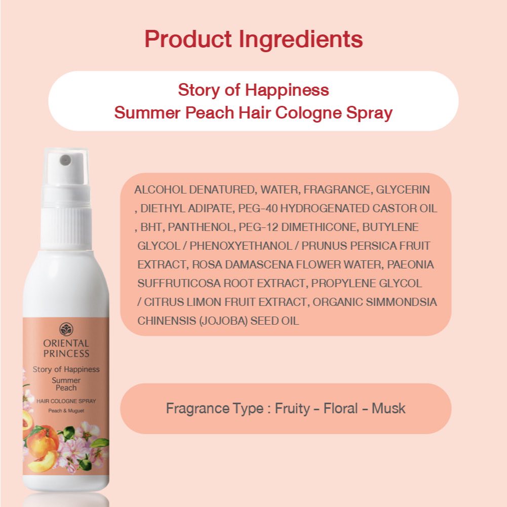 Oriental Princess Hair Cologne Spray 100ml.