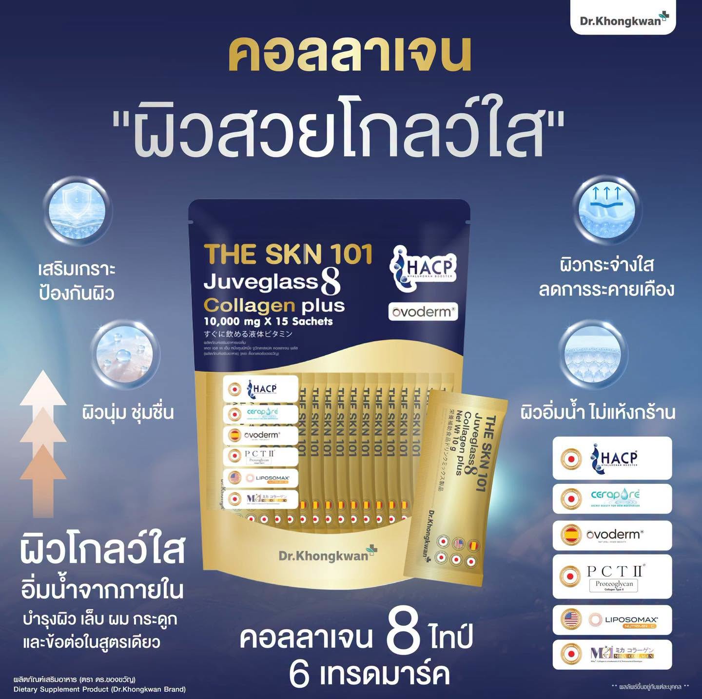 THE SKN 101 Juveglass8 Collagen Plus