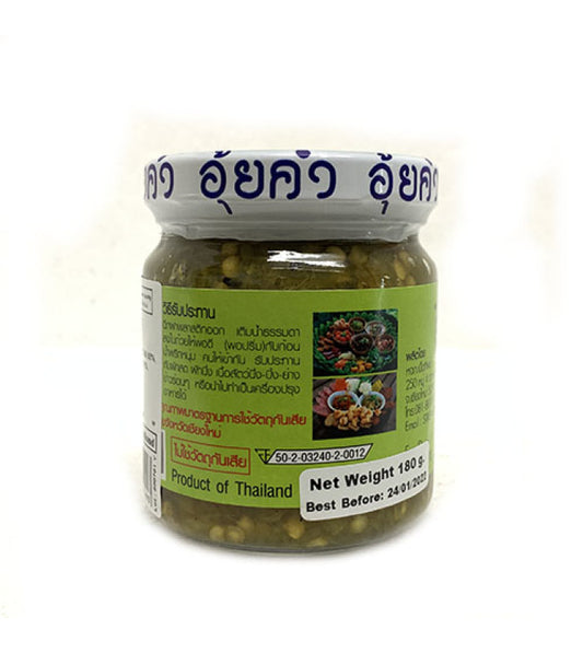น้ำพริกหนุ่ม ตราอุ๊ยคำ Auikum Nam Prik Num Hot 180g