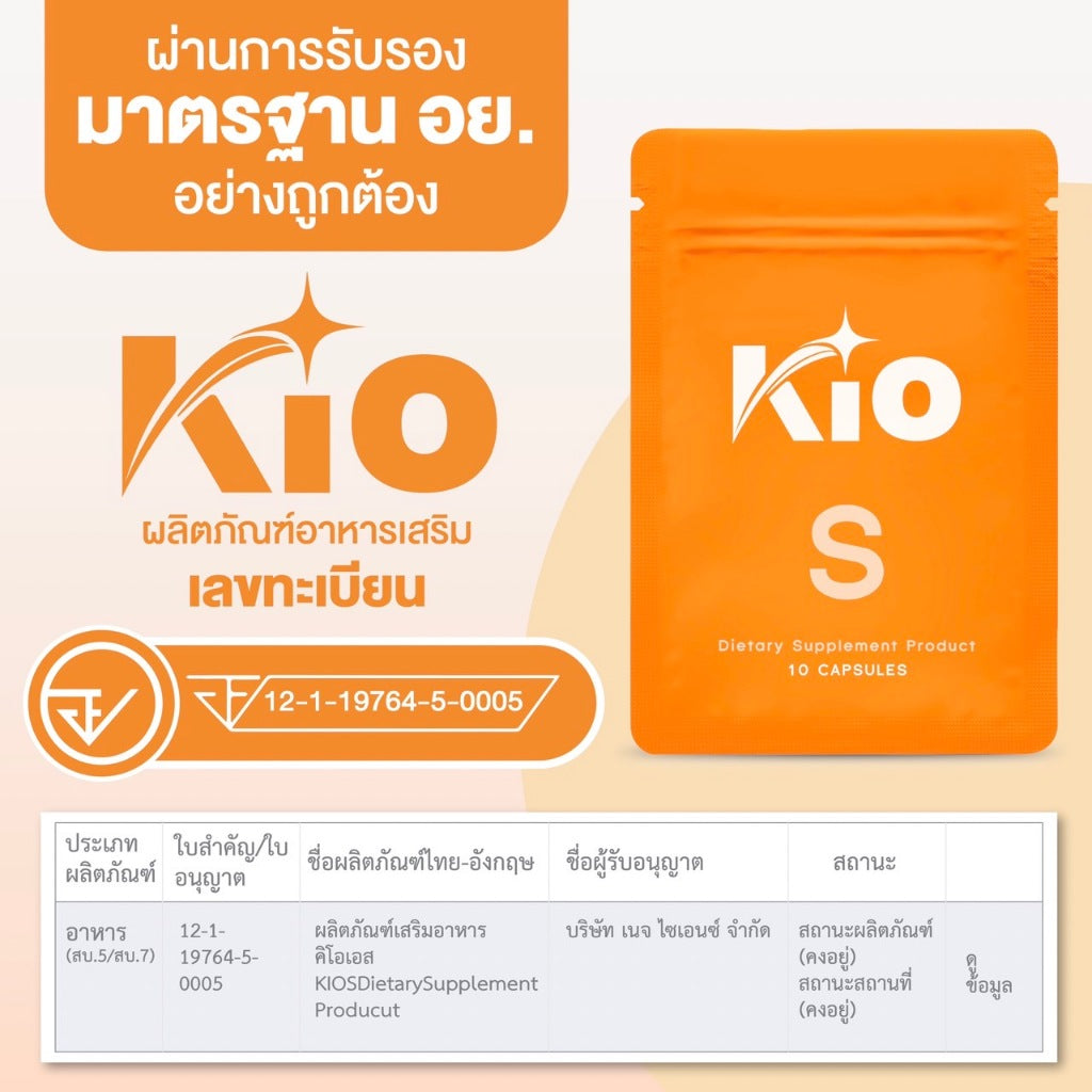 KIO S Dietary Supplement
