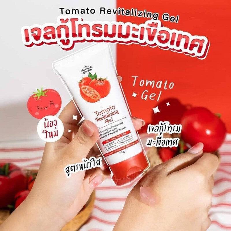 Tomato Revitalizing Gel 50g. เจลมะเขือเทศฟื้นฟูผิว