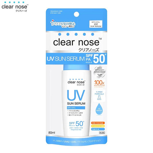 CLEAR NOSE UV Sun Serum SPF50+ PA++++ (80ml)