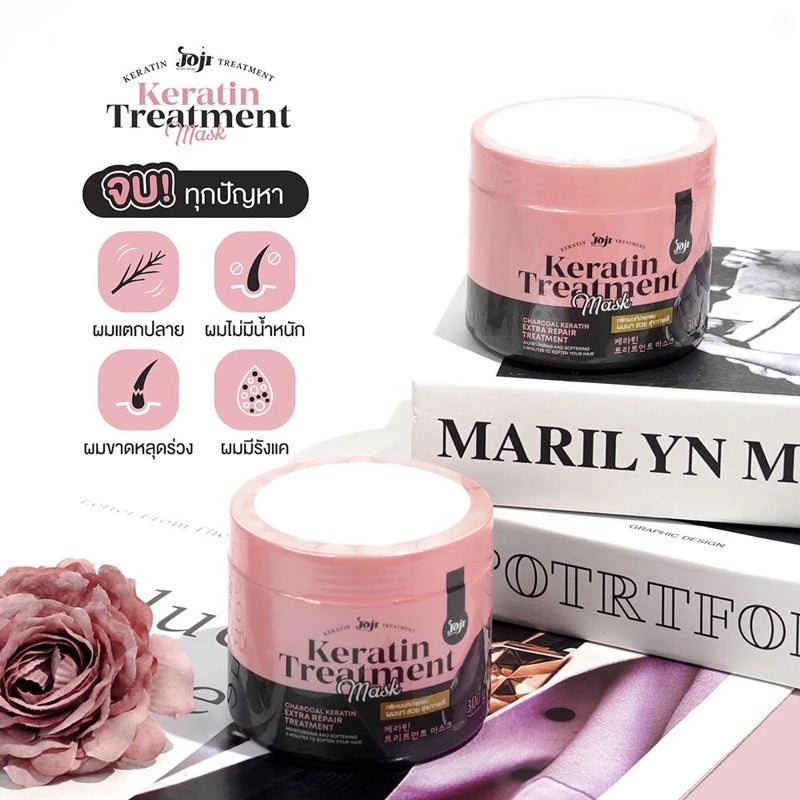 JOJI SECRET YOUNG Charcoal Keratin Treatment Mask 300g
