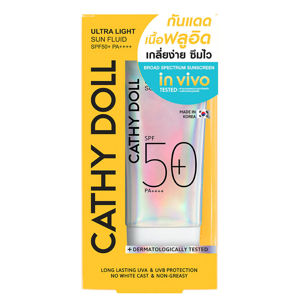 Cathy Doll Ultra Light Sun Fluid SPF50+ PA++++