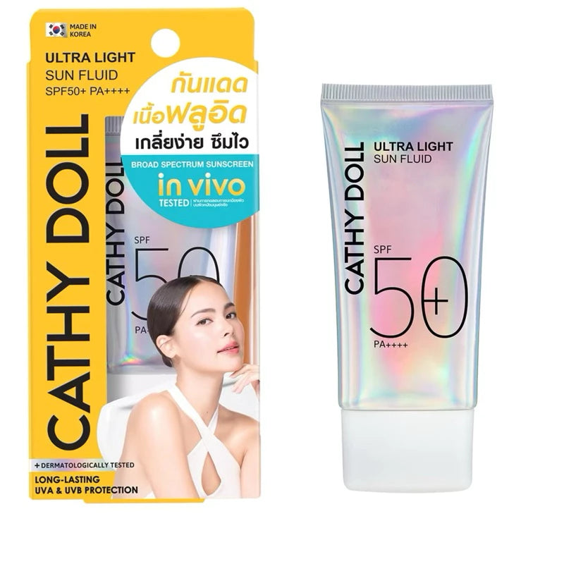 Cathy Doll Ultra Light Sun Fluid SPF50+ PA++++