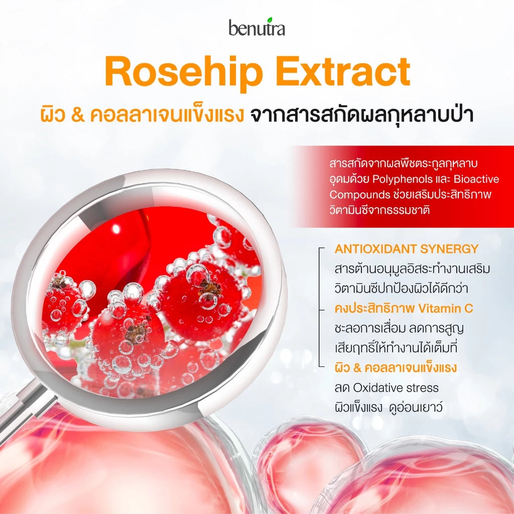 Benutra Vitamin C + Zinc + Bioflavonoids + Rosehip